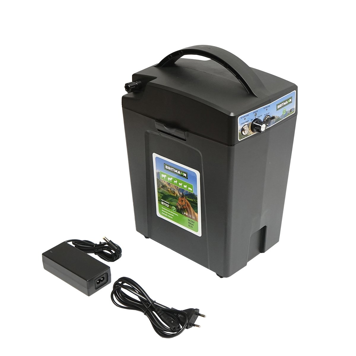 Aparat generator de impulsuri 0,7 Joule tensiune 12V gard electric Britmann
